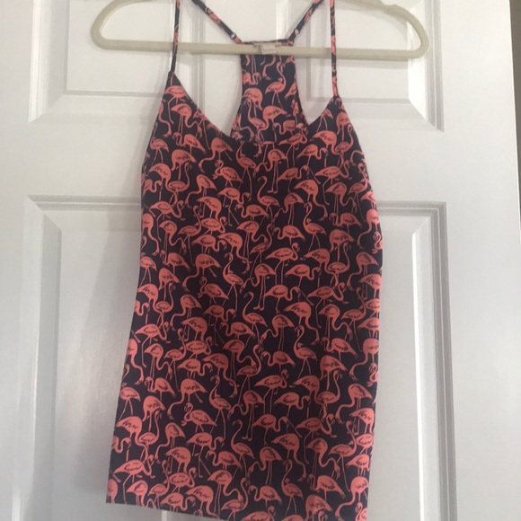 J. Crew Tops - J.Crew Flamingo Top NWOT